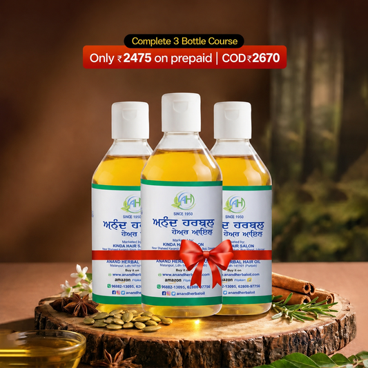 ANAND Herbal Hair Oil Combo – Complete Herbal Care for Healthy Looking Hair