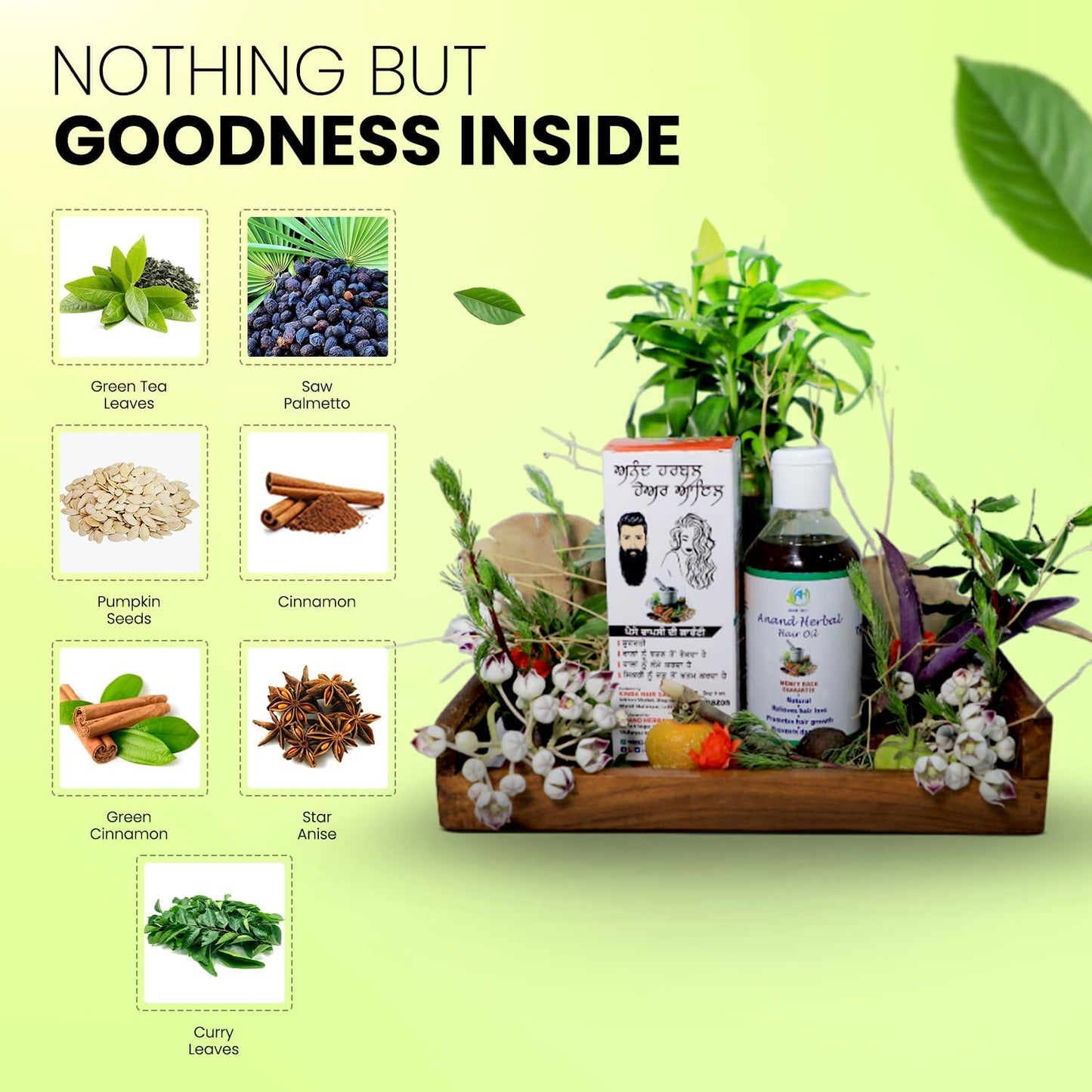 ANAND Herbal Hair Oil – Boost Hair Growth Naturally