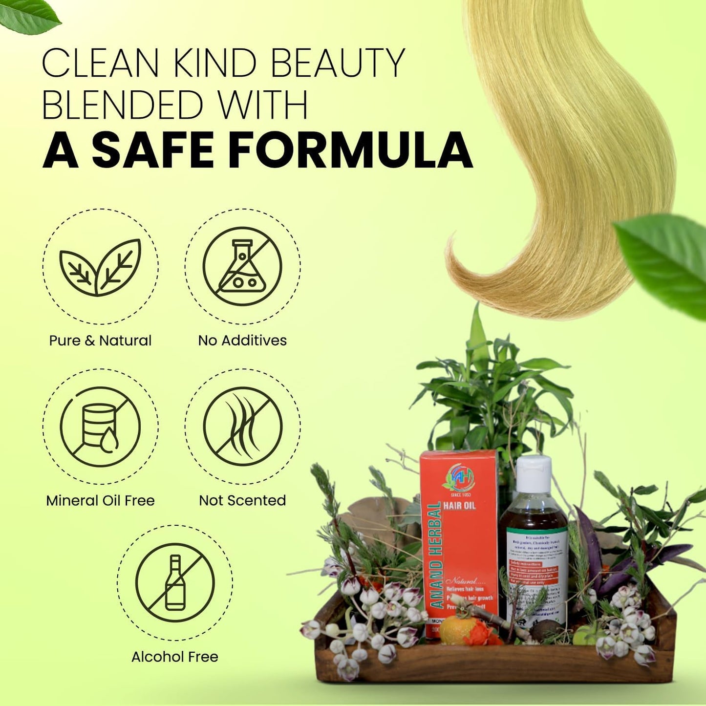 ANAND Herbal Hair Oil – Boost Hair Growth Naturally