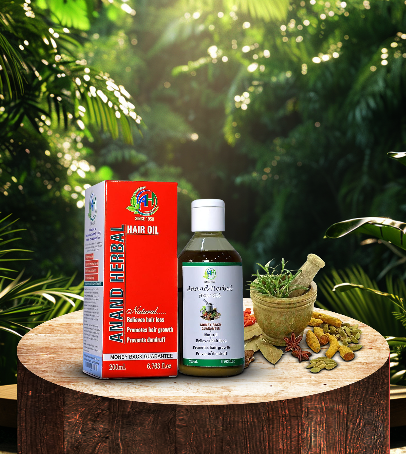 ANAND Herbal Hair Oil – Boost Hair Growth Naturally