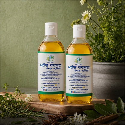 ANAND Herbal Hair Oil Combo – Complete Herbal Care for Healthy Looking Hair